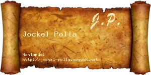 Jockel Polla névjegykártya